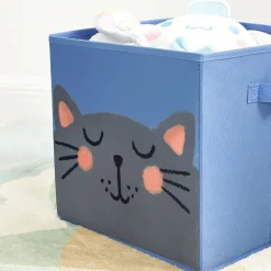 Store SONGMICS Boîte de Rangement pour Décorations de Noël Rouge Cerise