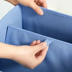 Store SONGMICS Boîte de Rangement pour Décorations de Noël Rouge Cerise