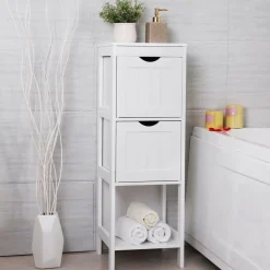 Store SONGMICS Boîtes à bijoux portable bleu Blanc