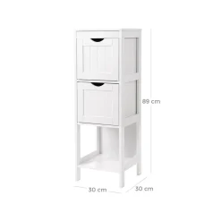 Store SONGMICS Boîtes à bijoux portable bleu Blanc