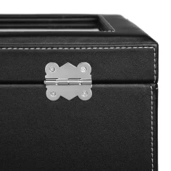 Shop SONGMICS Boîtes à montres 20 cases noir