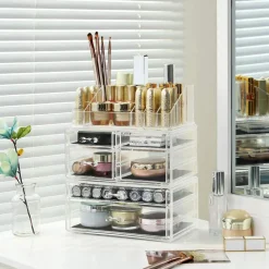 Fashion SONGMICS Boîtes à montres 12 cases noir