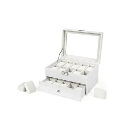 Flash Sale SONGMICS Boîtes à montres blanc