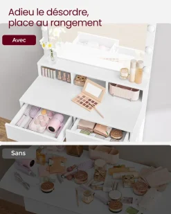 Cheap SONGMICS Bout de canapé prise