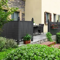 Flash Sale SONGMICS Brise-vue PVC anthracite Gris