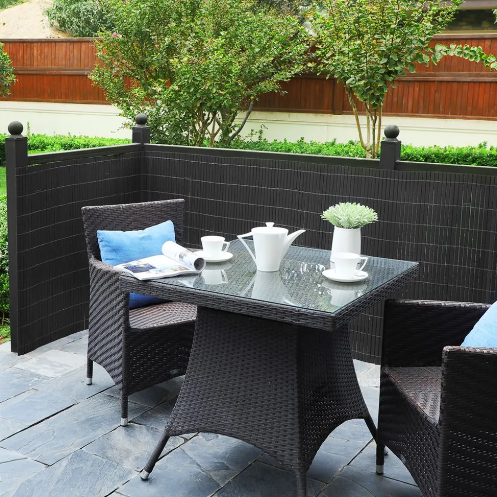 Flash Sale SONGMICS Brise-vue PVC anthracite Gris