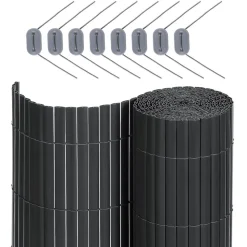 Flash Sale SONGMICS Brise-vue PVC anthracite Gris