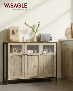 New SONGMICS Buffet 3 vitres