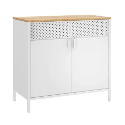 Discount SONGMICS Buffet ajouré noir