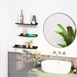 Outlet SONGMICS Buffet avec 2 tiroirs blanc nuage