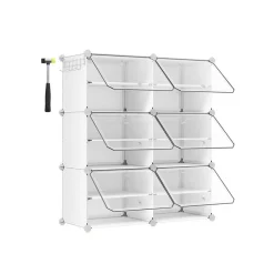 Flash Sale SONGMICS Buffet avec placards et étagères Marron Rustique