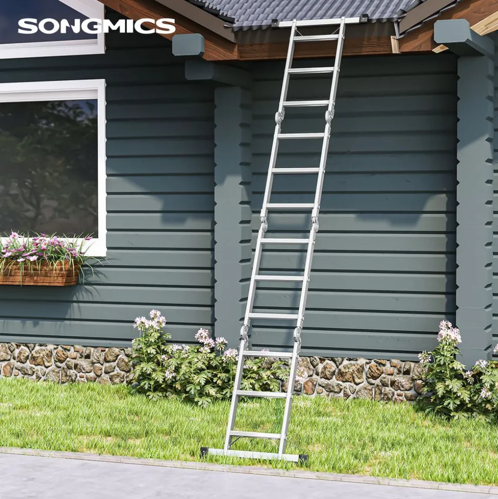 Discount SONGMICS Buffet haut cuisine 6 étagères de porte 40 x 76 x 182,1 cm blanc