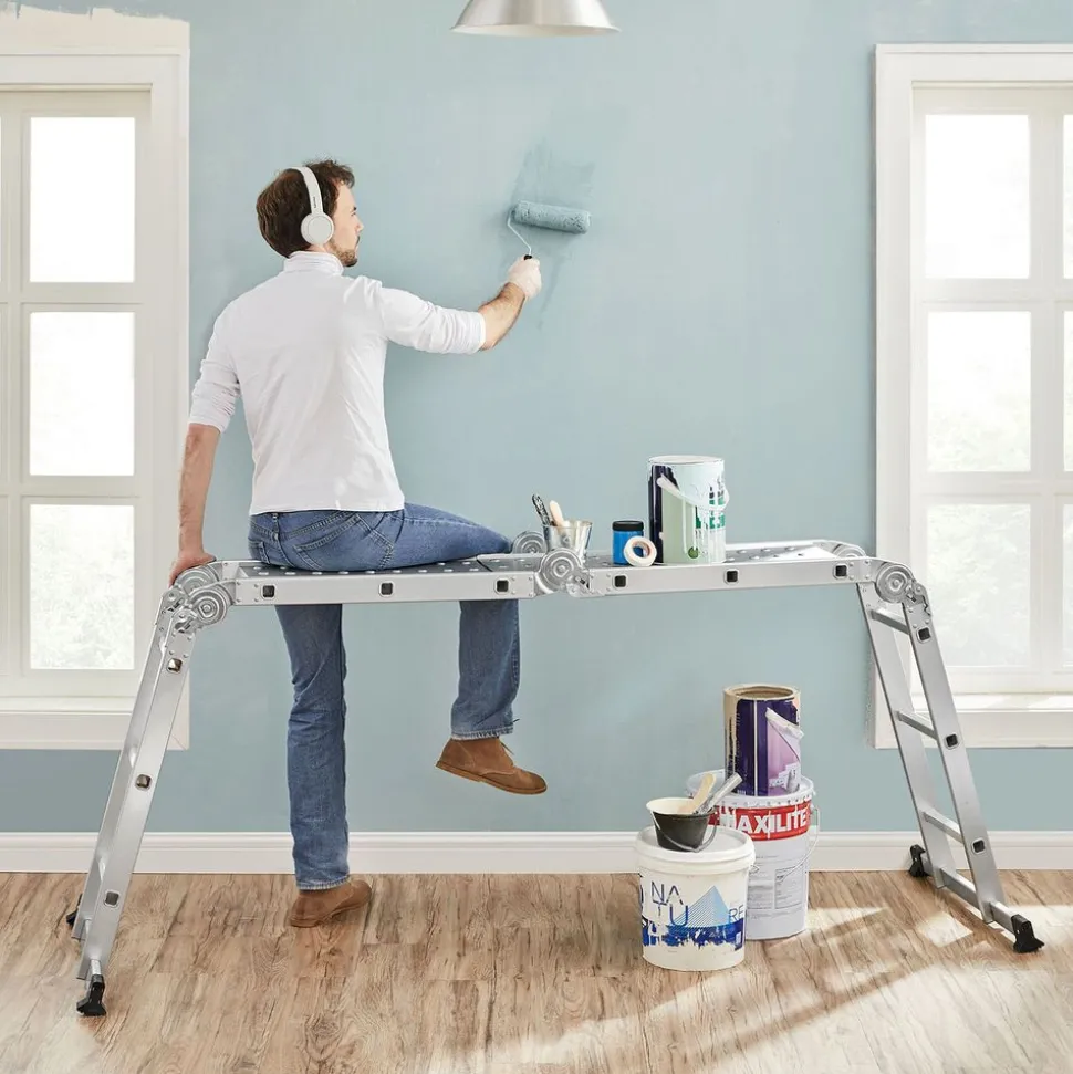 Discount SONGMICS Buffet haut cuisine 6 étagères de porte 40 x 76 x 182,1 cm blanc