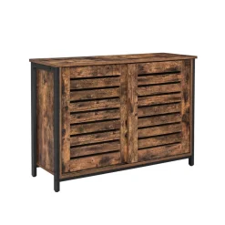 Flash Sale SONGMICS Buffet portes coulissantes Blanc