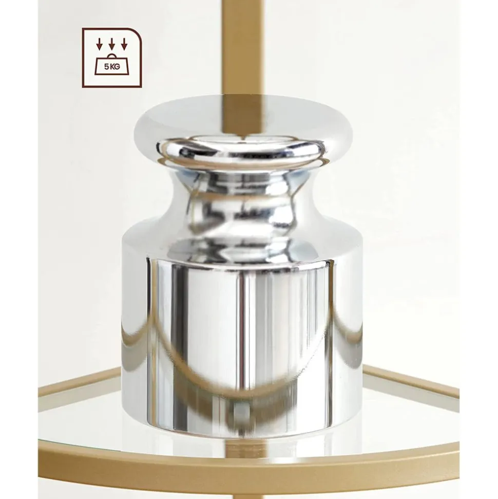 Shop SONGMICS Buffet style campagne blanc rustique et marron miel Blanc Rustique + Marron Miel