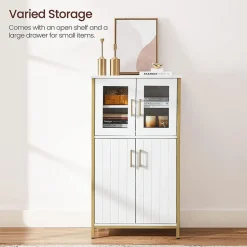 Sale SONGMICS Buffet vitrine industriel