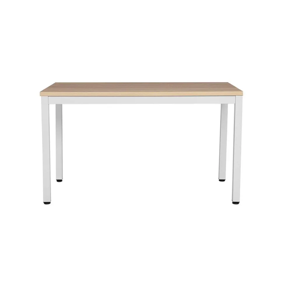 Online SONGMICS Bureau 120 cm boisé blanc