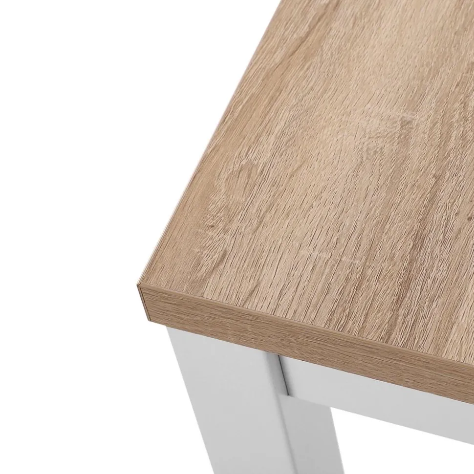 Online SONGMICS Bureau 120 cm boisé blanc