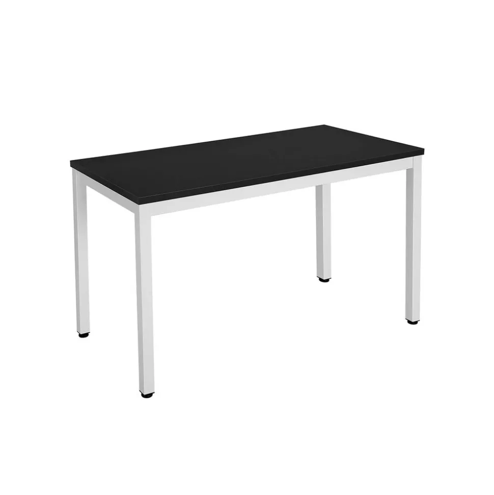 Online SONGMICS Bureau 120 cm boisé blanc