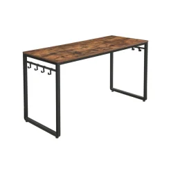 Hot SONGMICS Bureau 115 cm design X Marron Rustique