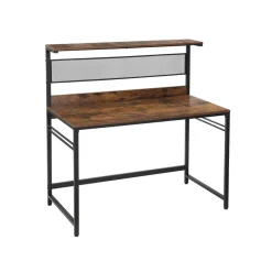 Cheap SONGMICS Bureau 120 cm industriel Blanc