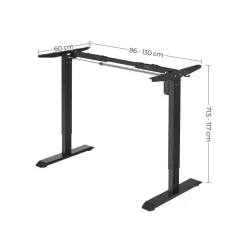 Flash Sale SONGMICS Bureau 100 cm industriel