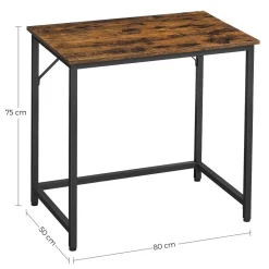 Store SONGMICS Bureau 120 cm industriel