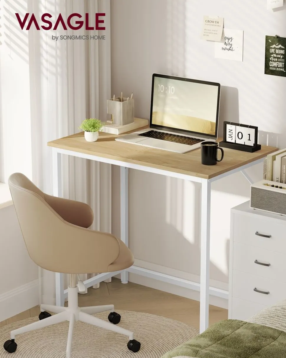 Store SONGMICS Bureau 120 cm industriel