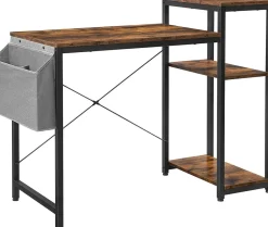 Cheap SONGMICS Bureau 120 cm industriel Blanc