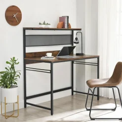 Cheap SONGMICS Bureau 120 cm industriel Blanc