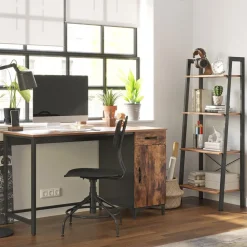 Online SONGMICS Bureau 118 cm industriel Blanc