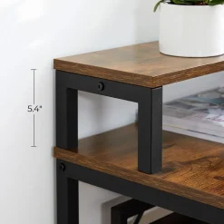 Online SONGMICS Bureau 118 cm industriel Noir