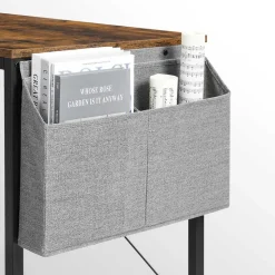 New SONGMICS Bureau 130 cm industriel Noir