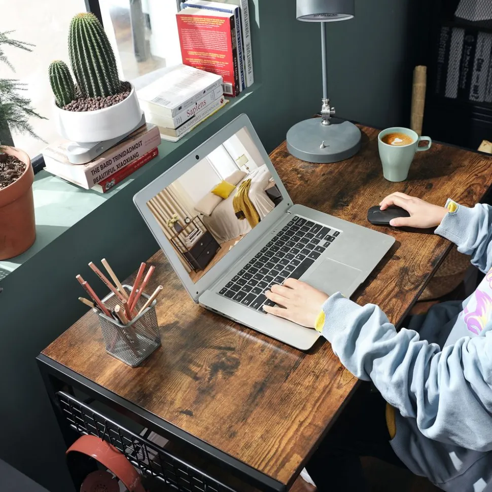 Hot SONGMICS Bureau 100 cm industriel