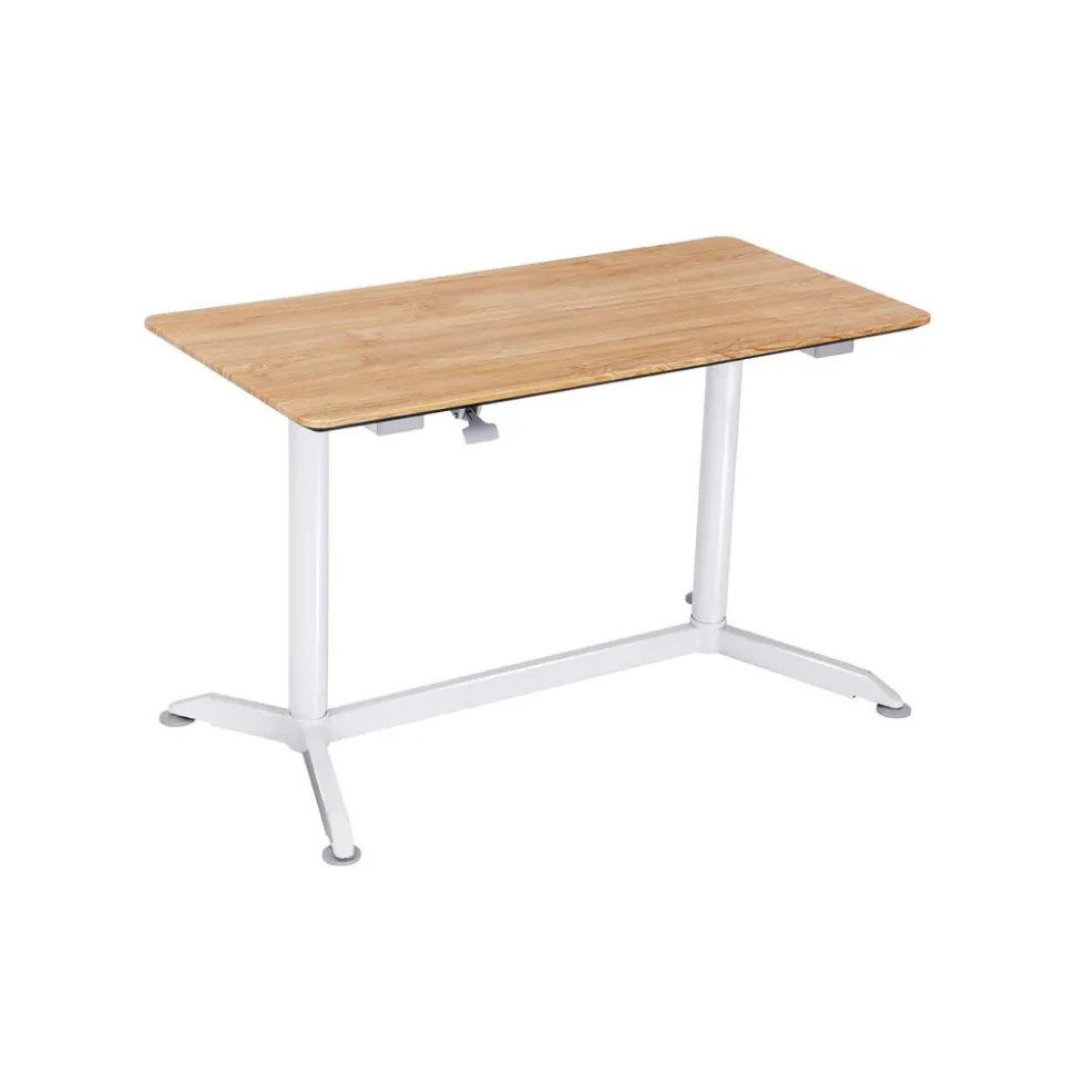 Discount SONGMICS Bureau 120 cm industriel Marron Rustique