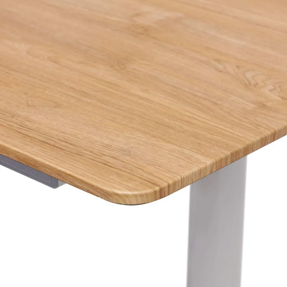 Discount SONGMICS Bureau 120 cm industriel Marron Rustique