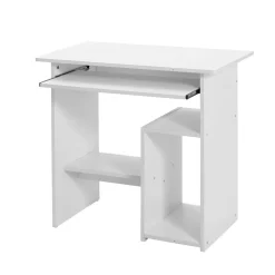 Sale SONGMICS Bureau 140 cm industriel Marron Rustique + Noir