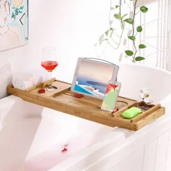 Hot SONGMICS Bureau 120 cm industriel Marron Rustique