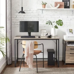 New SONGMICS Bureau assis-debout 140 cm