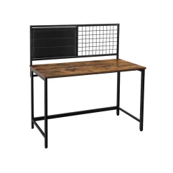 New SONGMICS Bureau assis-debout XL noir Blanc