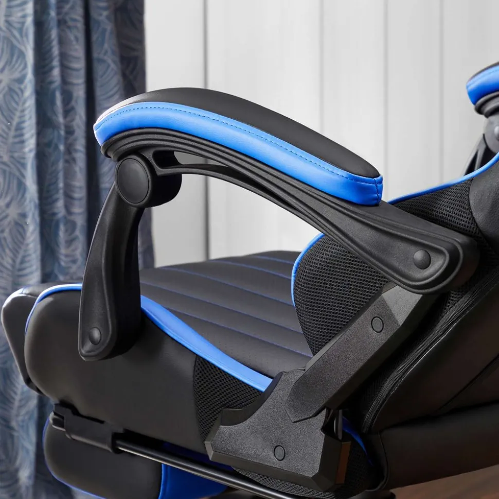 Hot SONGMICS Bureau debout noir Blanc