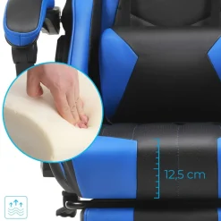 Hot SONGMICS Bureau debout noir Blanc