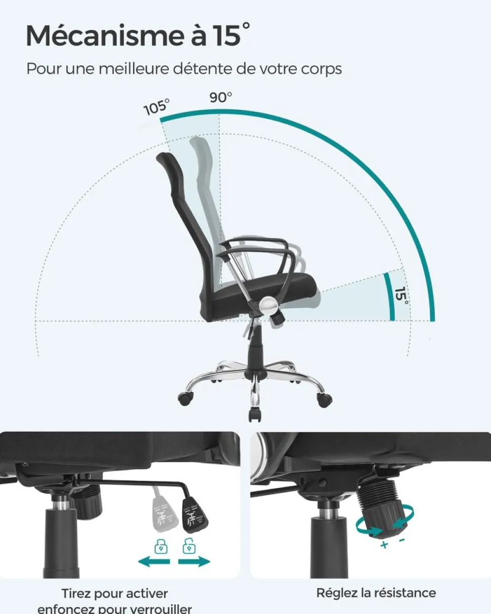 Discount SONGMICS Bureau en L avec multiprise avec rehausseur d’écran noir boisé