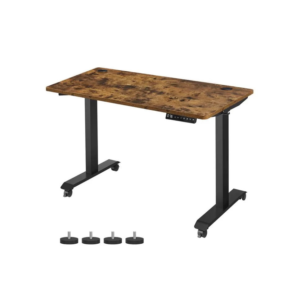 Clearance SONGMICS Bureau en L grège