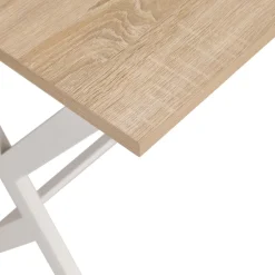 Cheap SONGMICS Bureau informatique d'angle beige