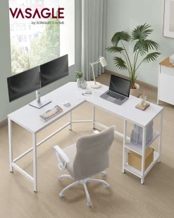 Clearance SONGMICS Bureau électrique 120 cm industriel