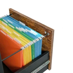 Clearance SONGMICS Bureau électrique 140 cm industriel