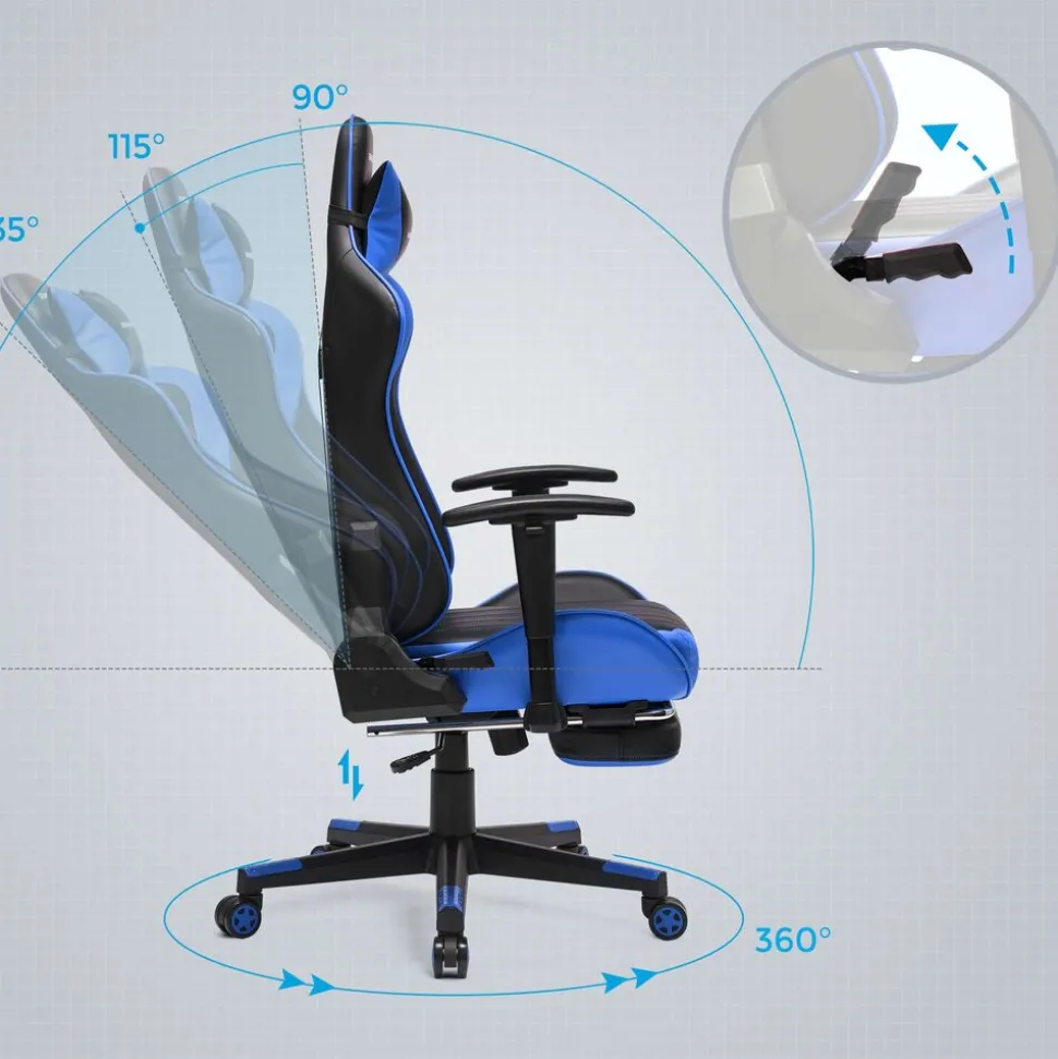 Shop SONGMICS Bureau Électrique Assis-Debout Bureau Réglable en Hauteur 60 x 110 x (72-120) cm