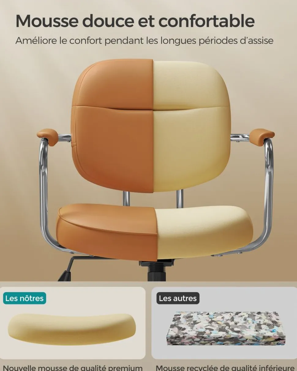 Cheap SONGMICS Bureau électrique réglable 60 x 140 x (72-120) marron rustique