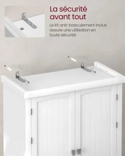 Outlet SONGMICS Caddie 6 roues avec sac isotherme 35l sac amovible noir